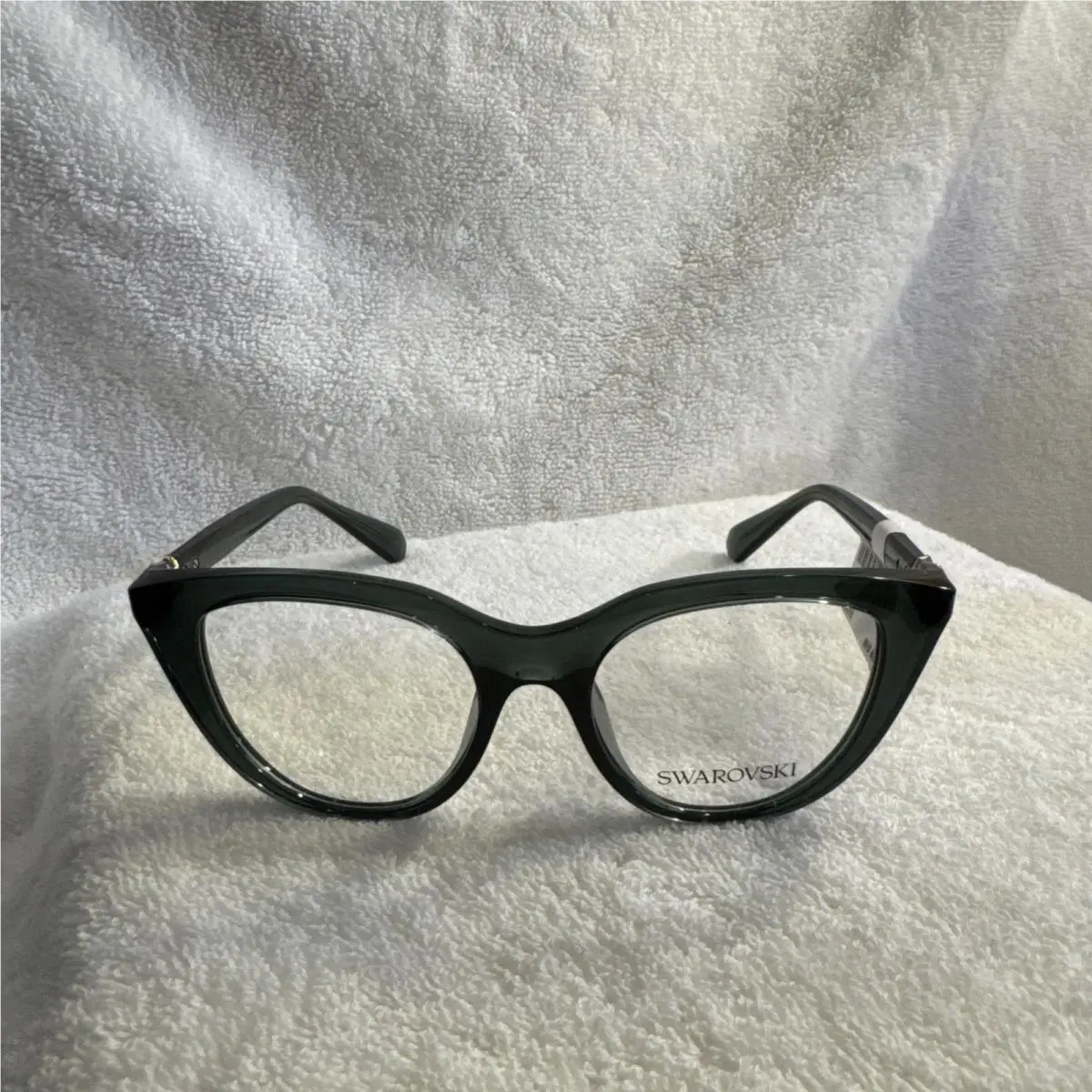 SK2052 1043 Eyeglasses Women`s Green Cat Eye 51-18-140 by Swarovski