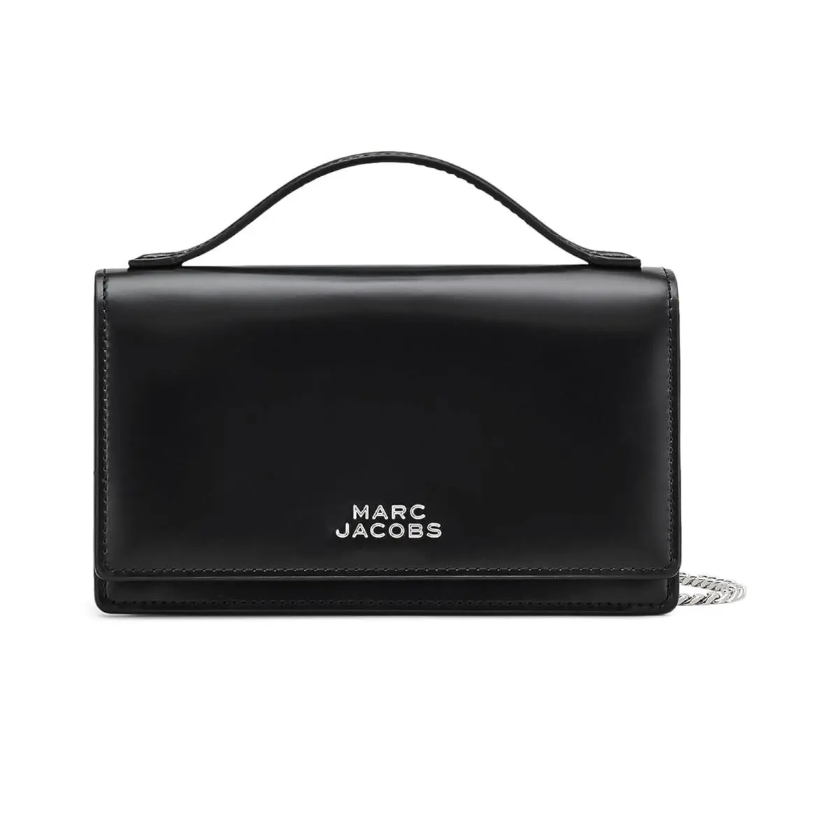 Woman`s Handbags Marc Jacobs The Glam Mirror Mini Bag - Black, Exterior: Multicolor