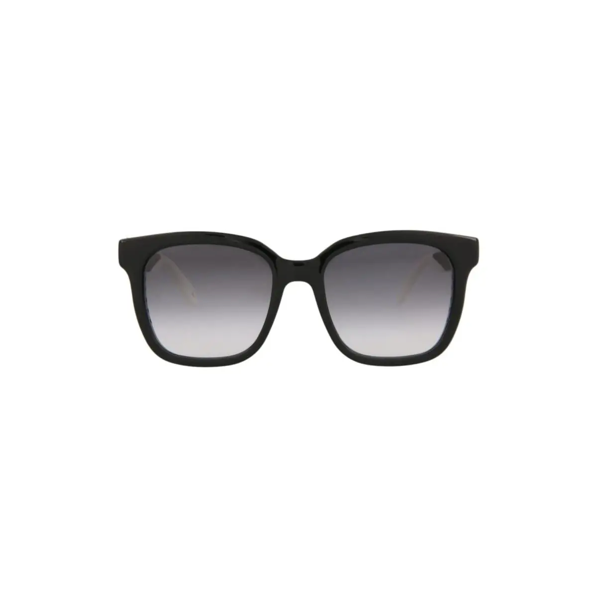 Alexander Mcqueen Square/rectangle Sunglasses Black Black Grey Luxury by Alexander McQueen
