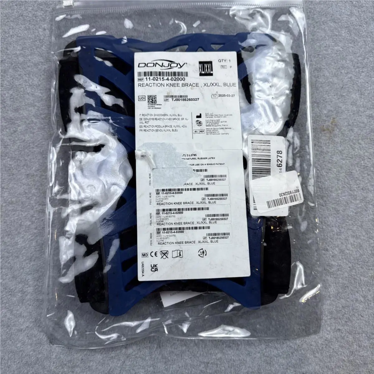 DonJoy  - DonJoy Reaction - Reaction - DJ141KB01-BLU-XS/S - Blue (UPC: 888912055178) 4
