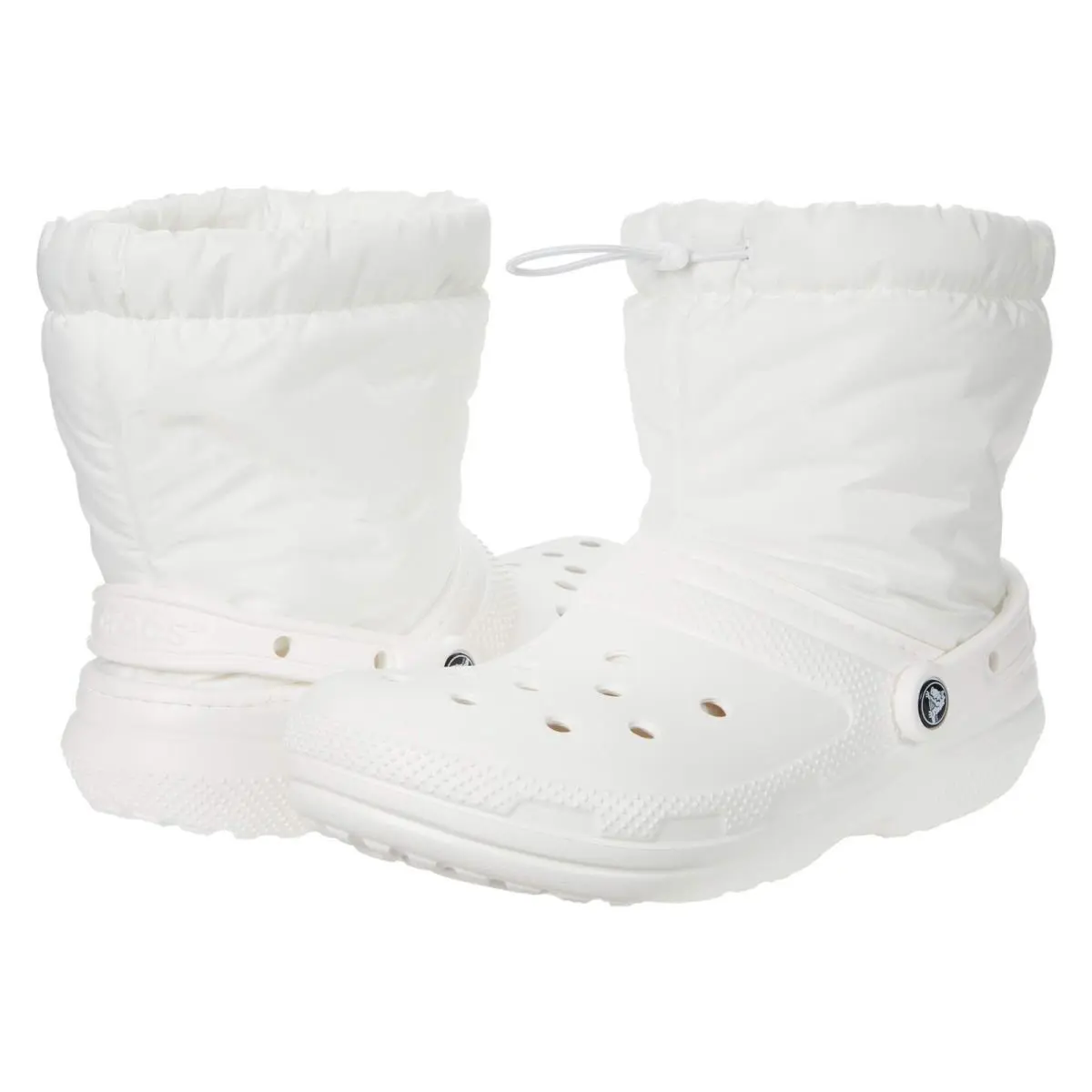 Crocs Unisex Classic Lined Neo Puff Clog White/white