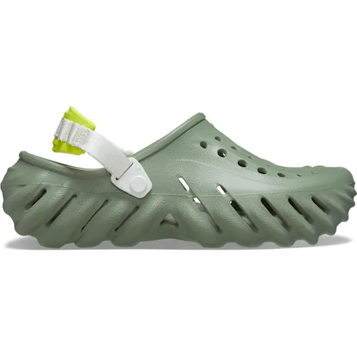 Crocs Echo Clogs Moss Green Unisex Adults - Green