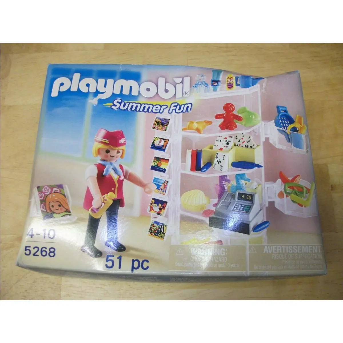 Playmobil Summer Fun Hotel Shop 5268 of 2013 Ovp Hotel Souvenir