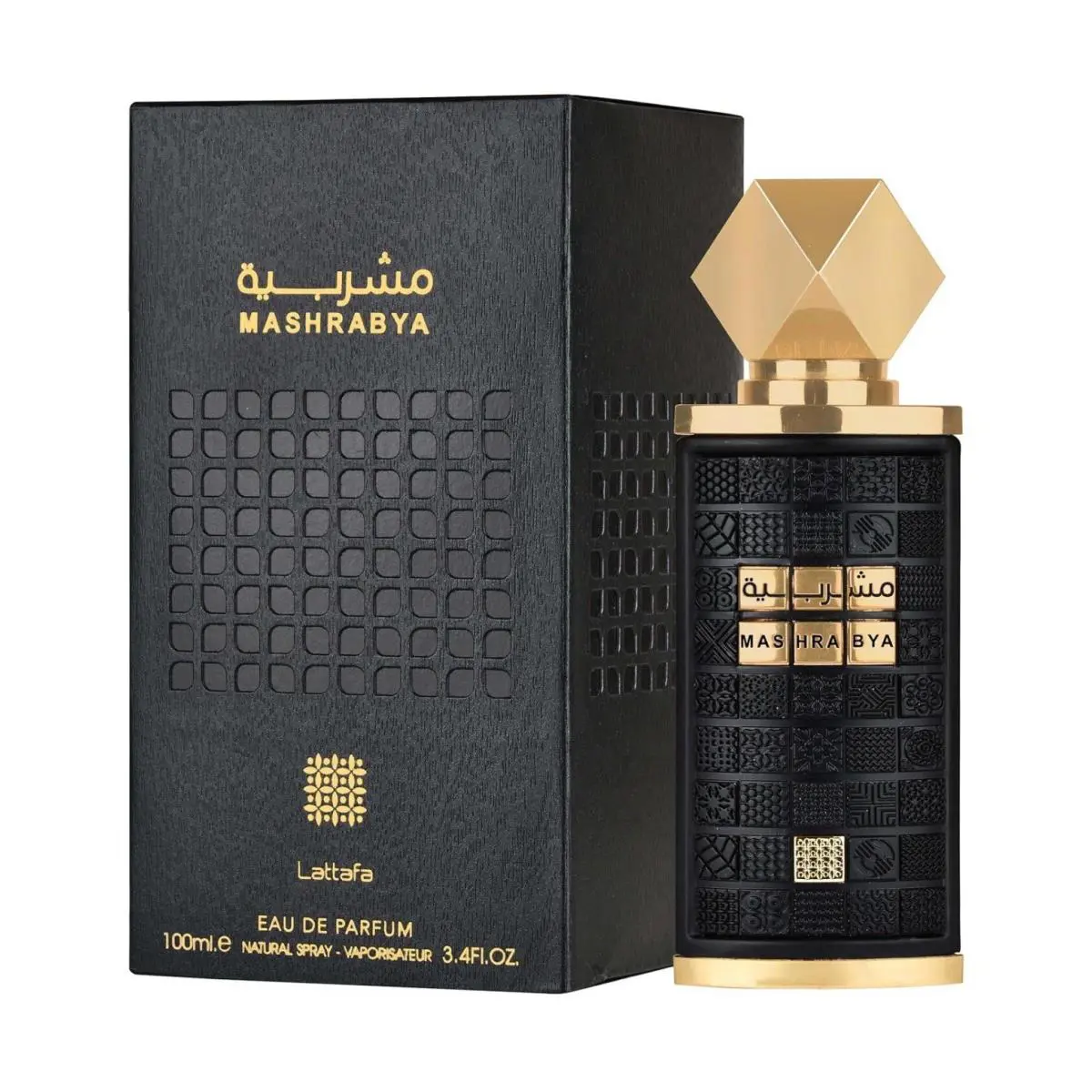 Mashrabya Eau de Parfum Spray 100ml 3.4 oz by Lattafa