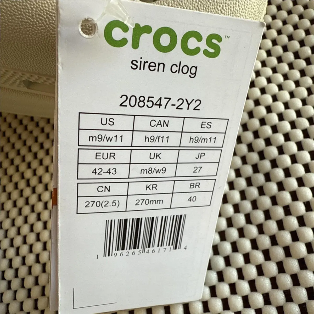 Crocs shoes - Crocs Siren - Siren - Bone/Ivory 0