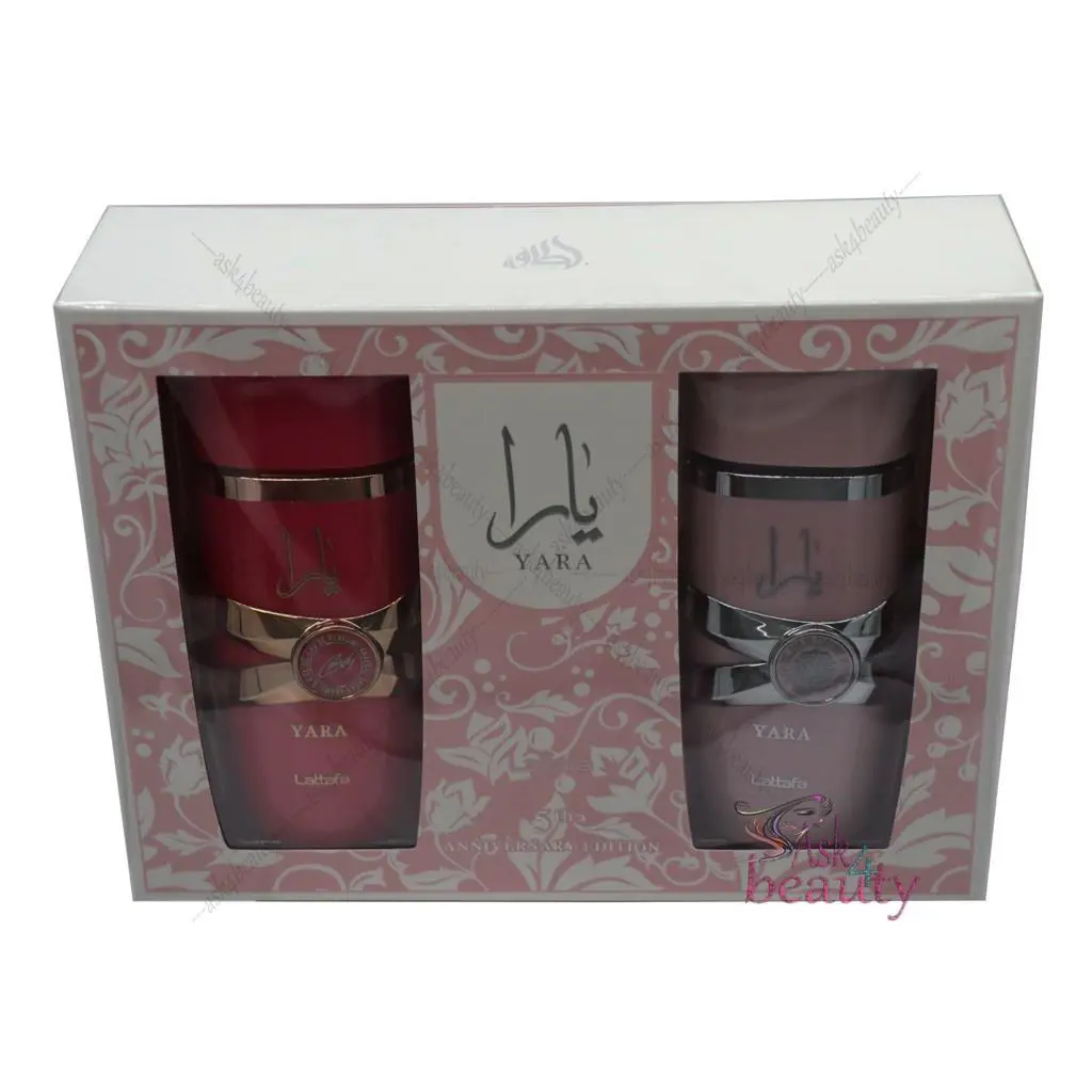 Lattafa Yara +yara Cany 2pc Set 100ml Each For Women