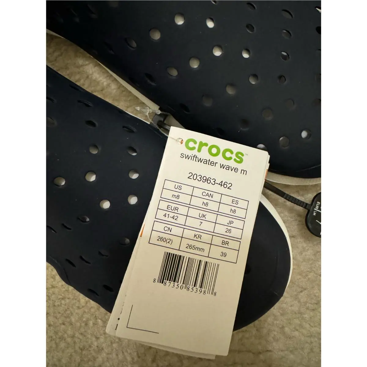 Crocs shoes - Blue (UPC: 887350853988) 0