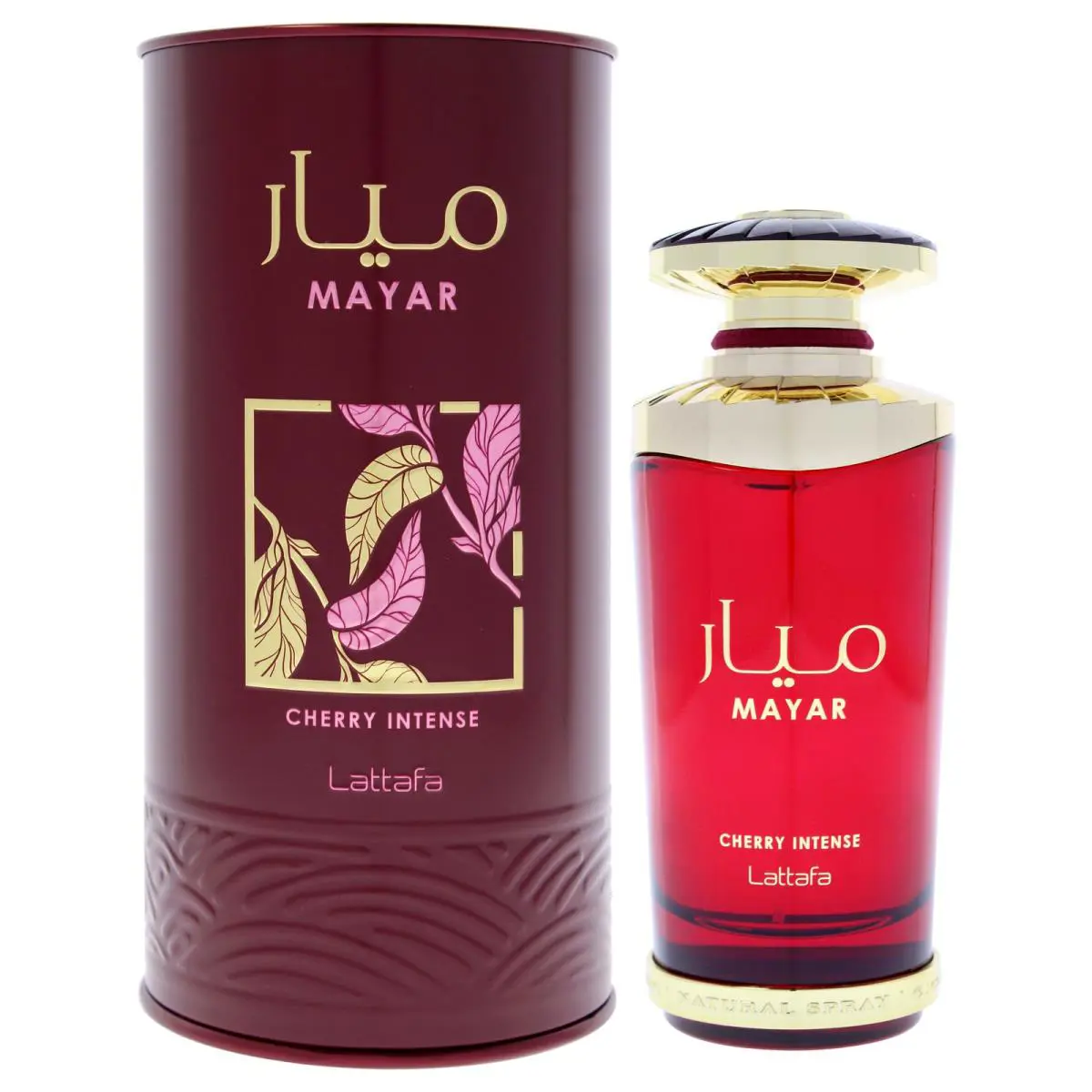 3 Pack Mayar Cherry Intense by Lattafa For Women - 3.4 oz Edp Spray