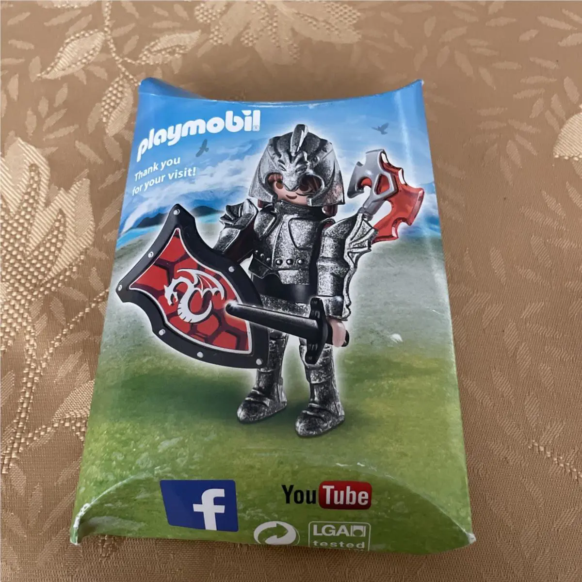 Playmobil 2015 International Toy Fair Promotional Dragon Tournament Knight Rare