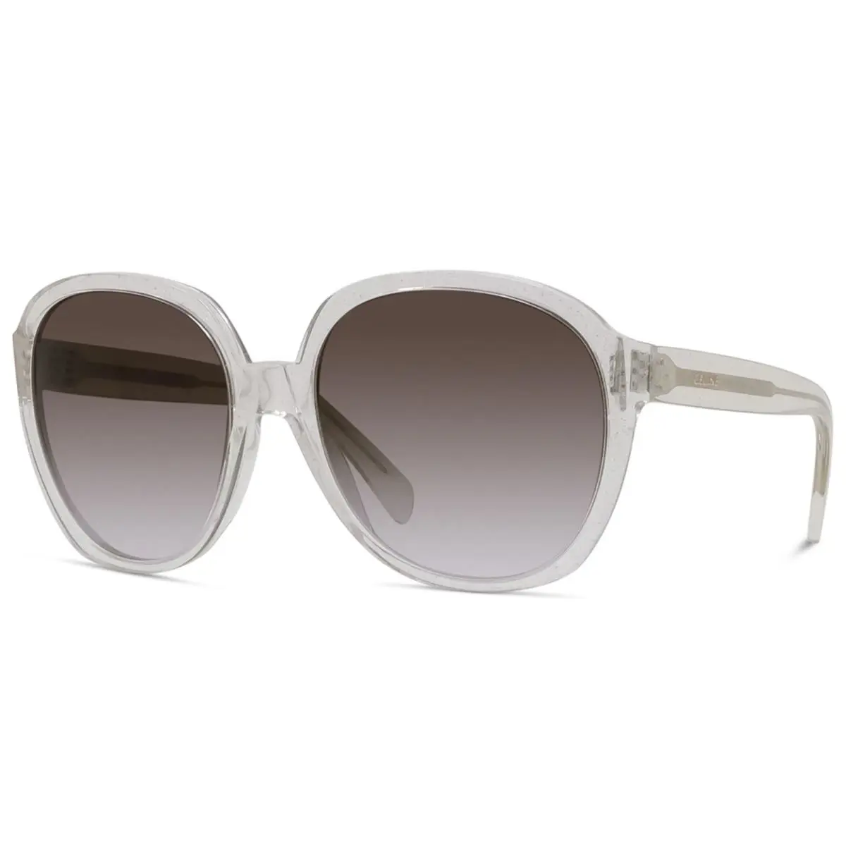 Celine Women`s Oversize Crystal Glitter Butterfly Sunglasses CL40147I 27F Italy