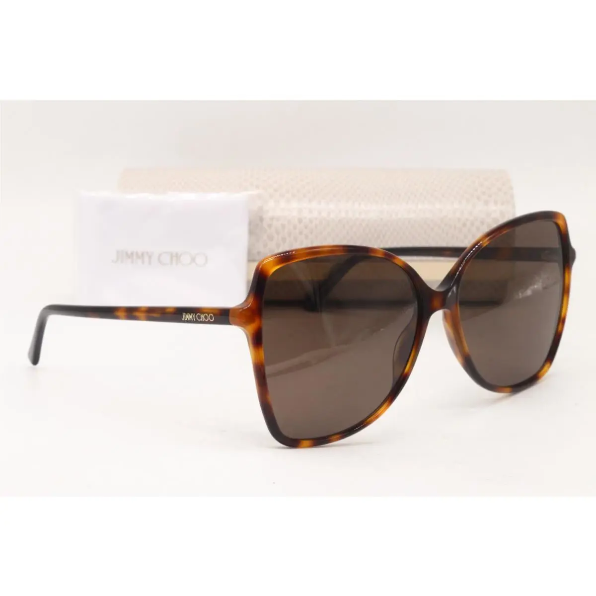 Jimmy Choo Fede/s 08670 Tortoise Designer Sunglasses W/case 59-16