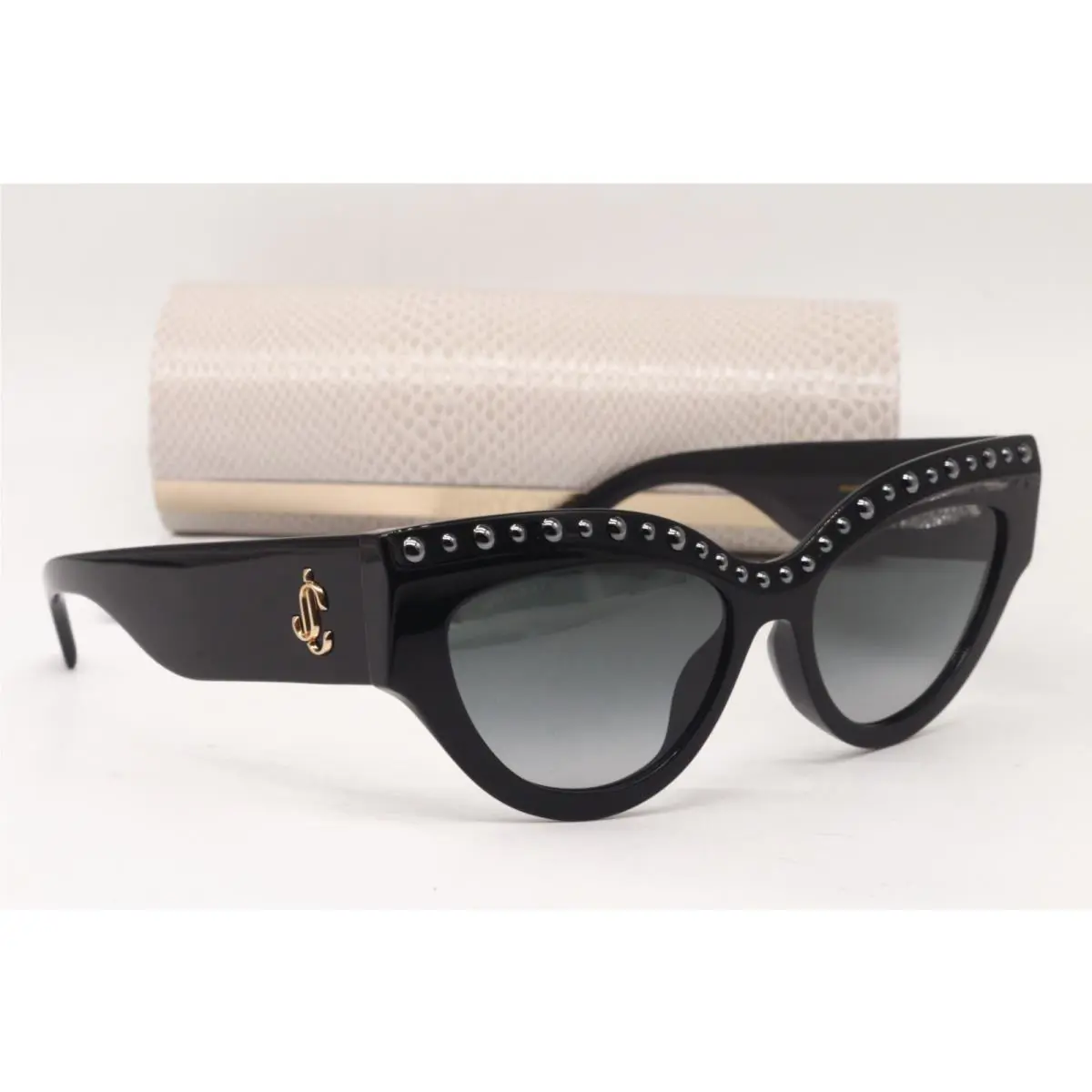 Jimmy Choo Sonja/g/s 8079O Blk Gradient Sunglasses W/case 55-17
