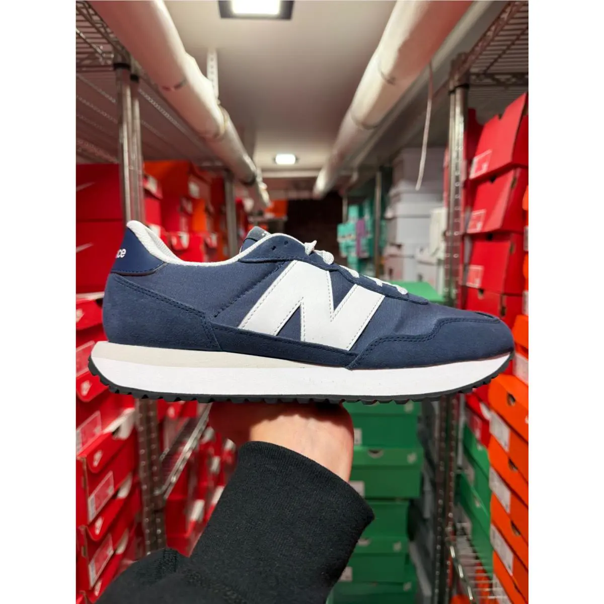 New Balance shoes - New Balance Lifestyle 237 - Lifestyle - MS237MCN - Blue 0