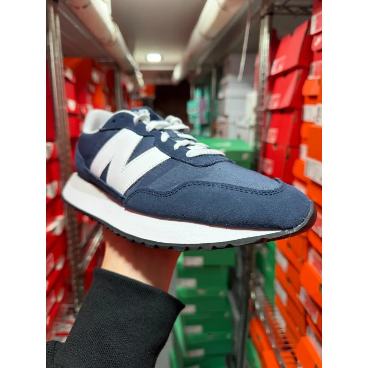 New Balance shoes - New Balance Lifestyle 237 - Lifestyle - MS237MCN - Blue 1