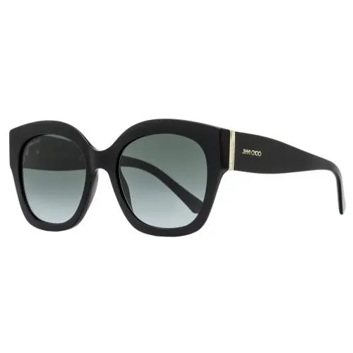 Jimmy Choo Square Sunglasses Leela 8079O Black 55mm - Frame: Black, Lens: Gray Gradient