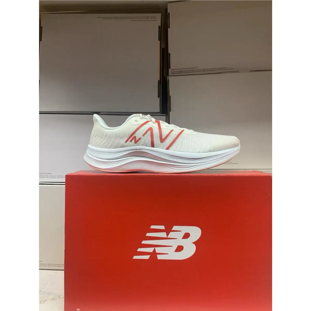 New Balance shoes - New Balance FuelCell Propel v4 - MFCPRCB4 - White 4