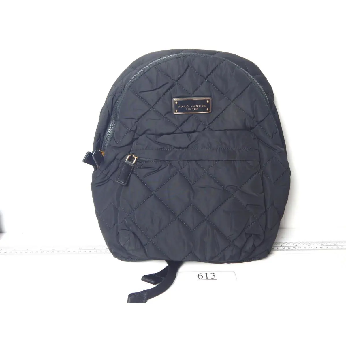 Marc Jacobs Quilted Nylon Backpack Black M0011321