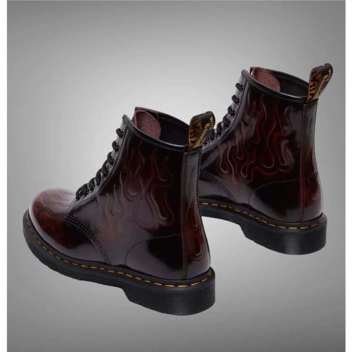 Dr. Martens shoes - Dr.Martens 1460 Inferno 8 - Inferno - 41764600 - Red 0