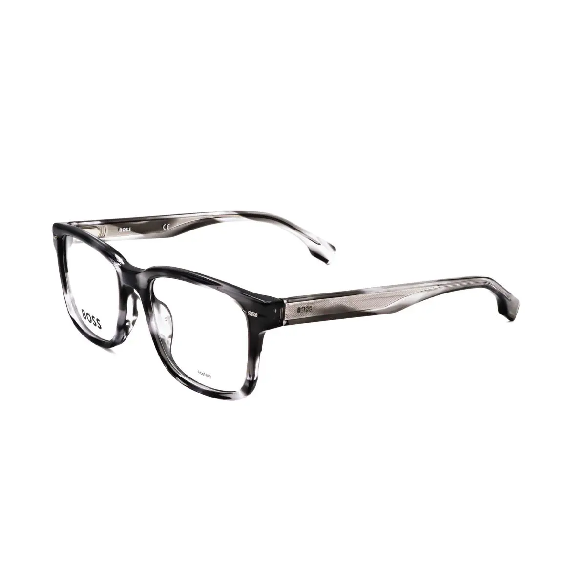 Hugo Boss Men`s 52 mm Striped Grey Opticals BOSS-1320-PZH-52