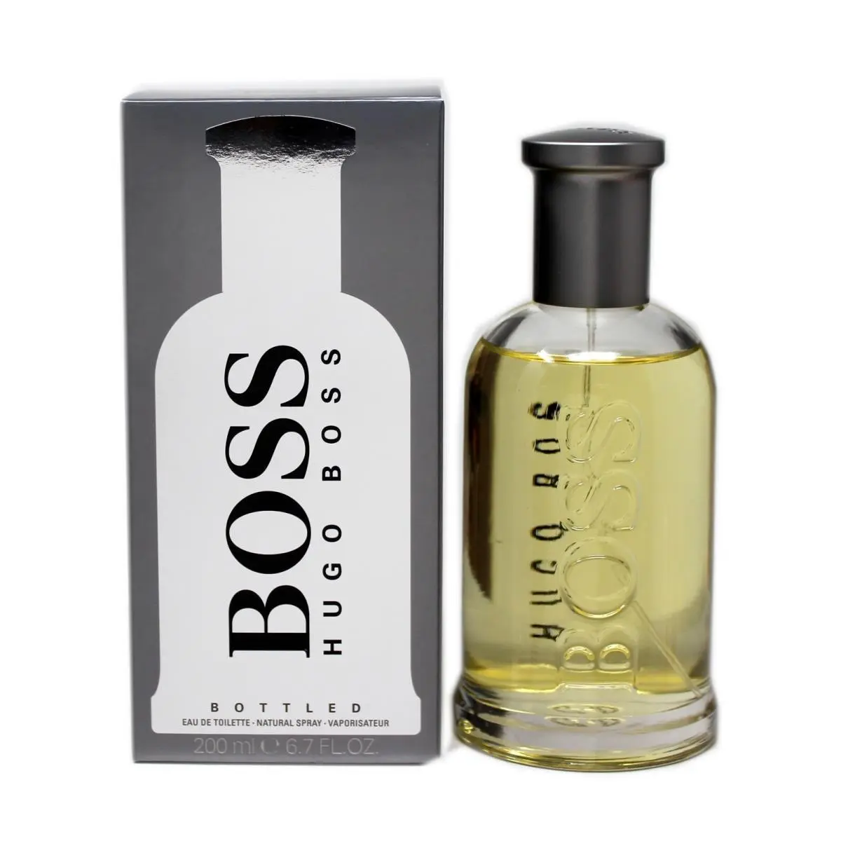 Hugo Boss Boss Bottled Eau DE Toilette Natural Spray 200 ML/6.7 Fl.oz