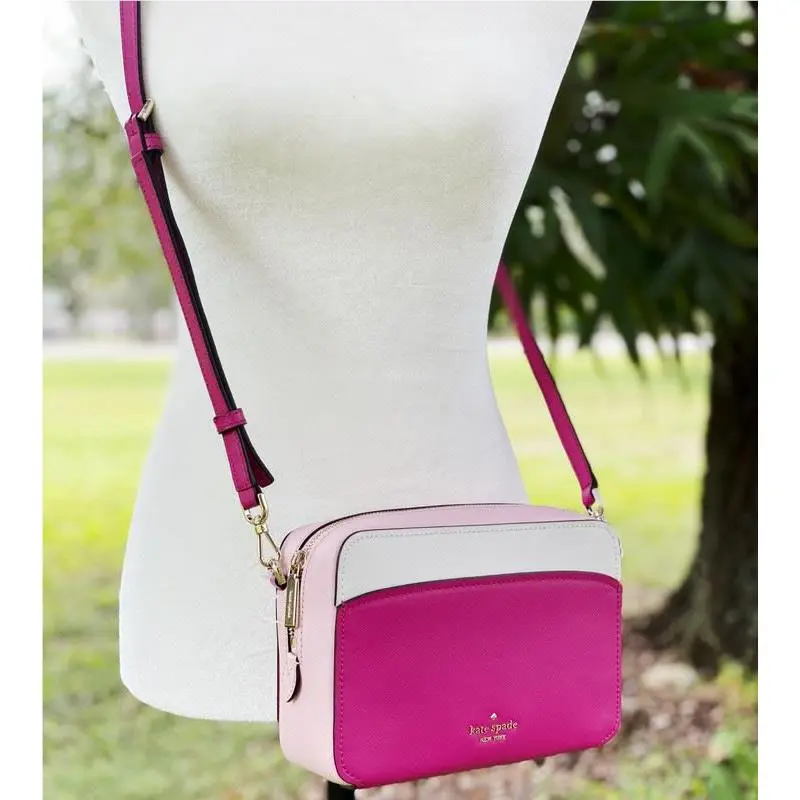 Kate Spade Women Bag Lauryn Colorblock Camera Bag WKRU7070-673