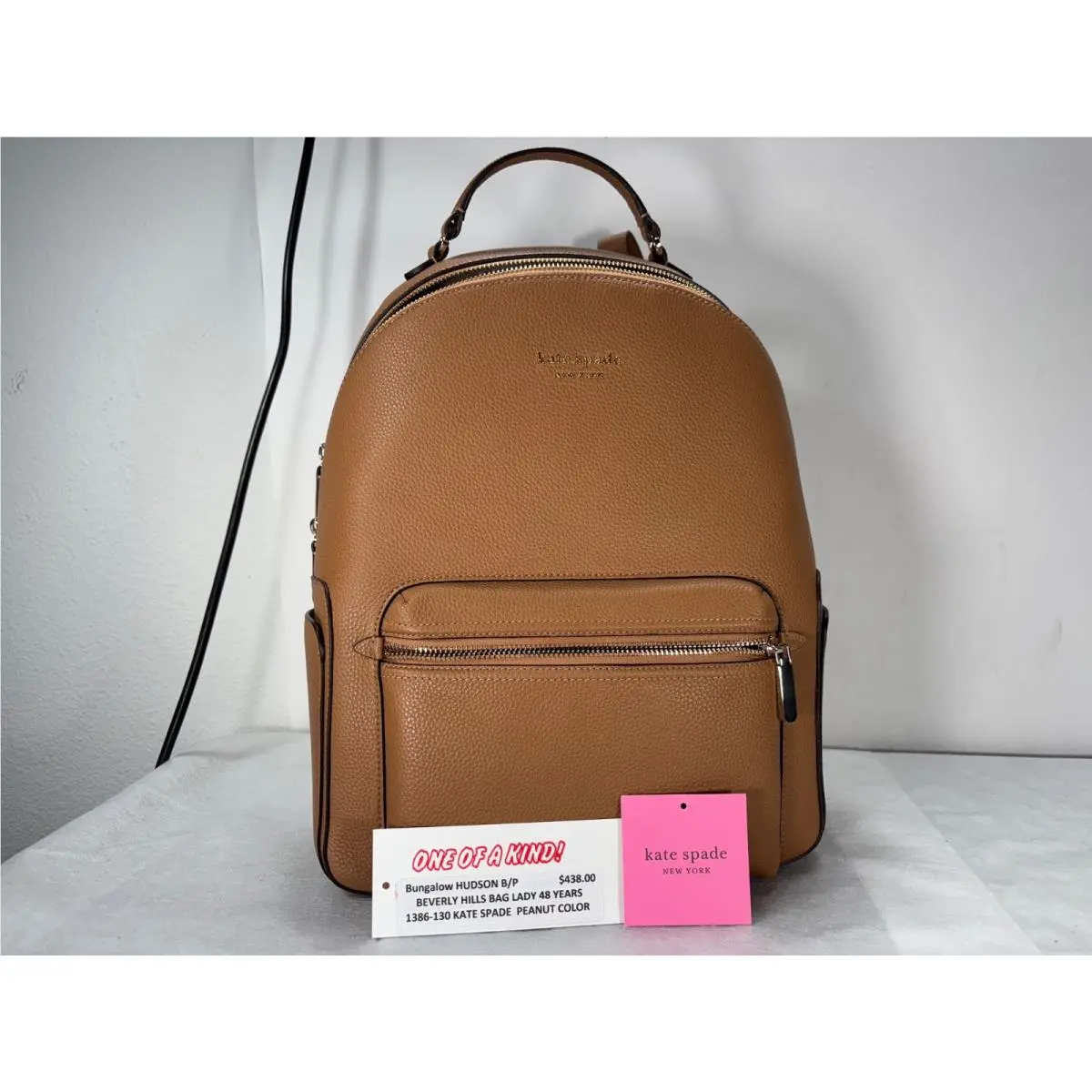 Kate Spade USA-NWT$438.00 Now Large Pebbled B/p