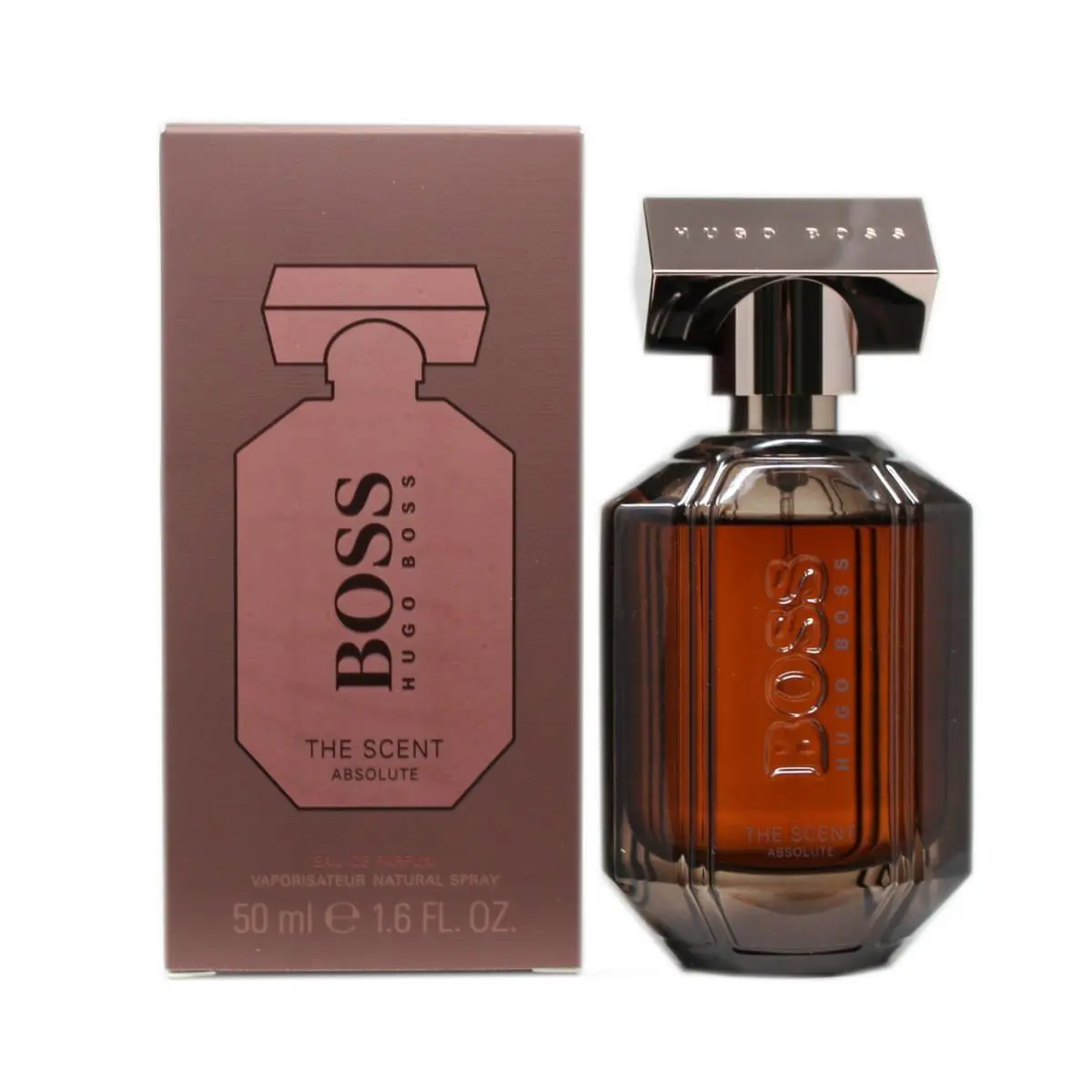 Boss The Scent Absolute BY Hugo Boss Eau DE Parfum Natural Spray 50 ML/1.6 OZ