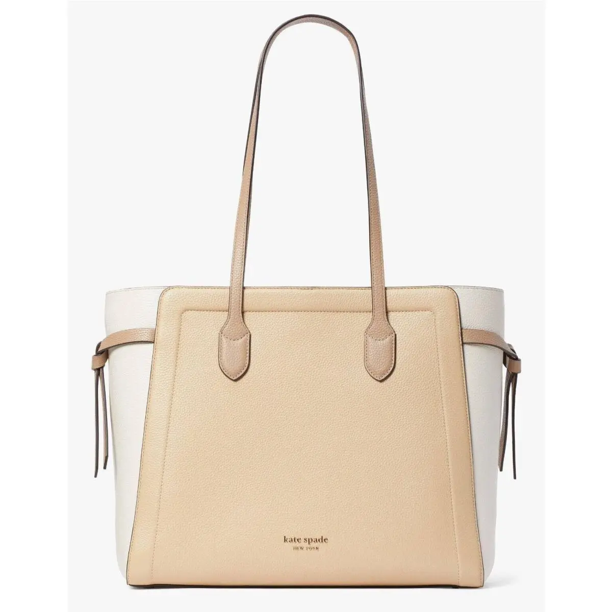 Kate Spade Women Bag Knott Colorblocked Leather Large Tote K7484-250
