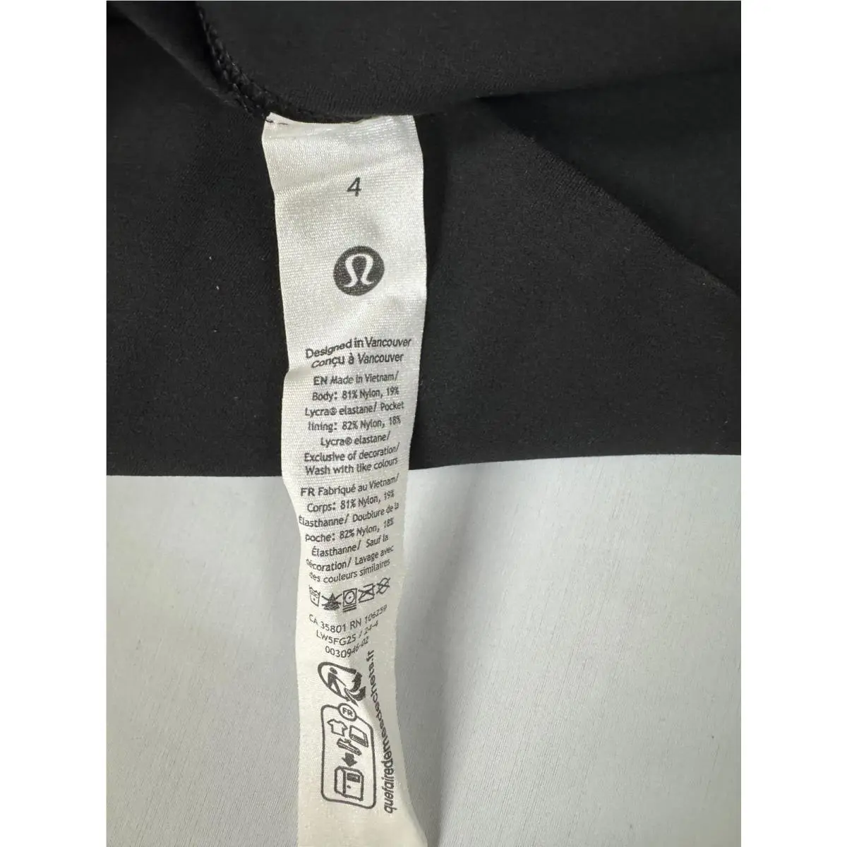 Lululemon clothing - Black 5