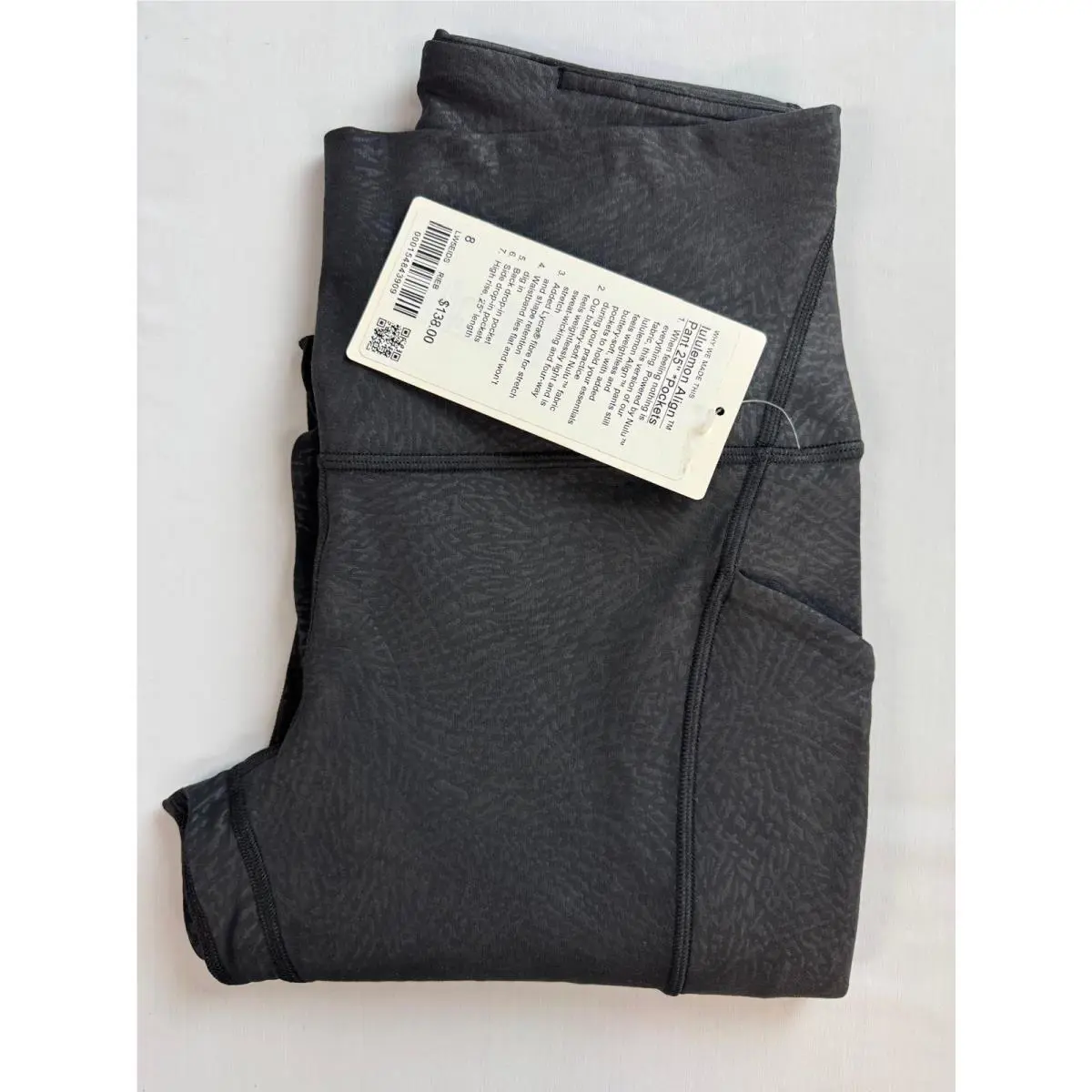 Lululemon clothing - Ripple Emboss Black 7