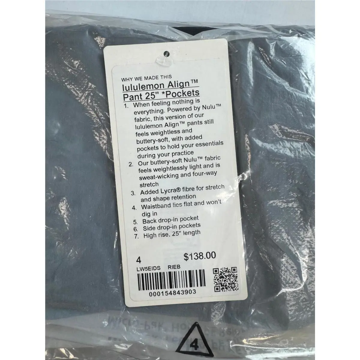 Lululemon clothing - Ripple Emboss Black 11