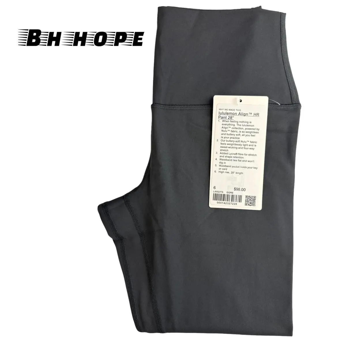 Lululemon clothing - Graphite Grey 2