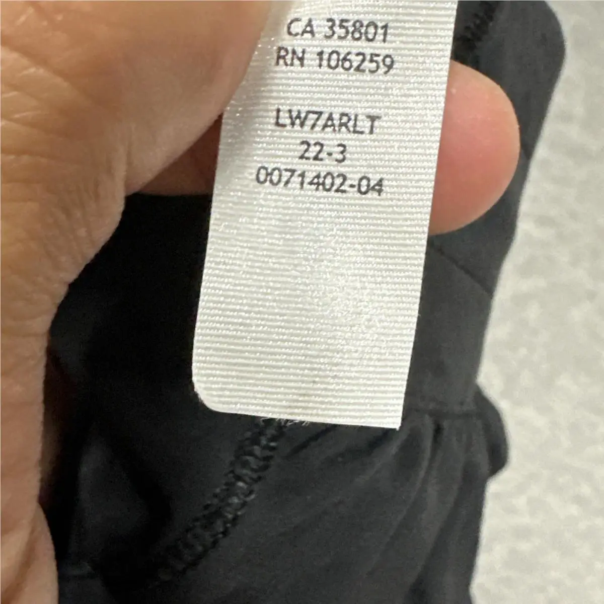 Lululemon clothing - Black 2