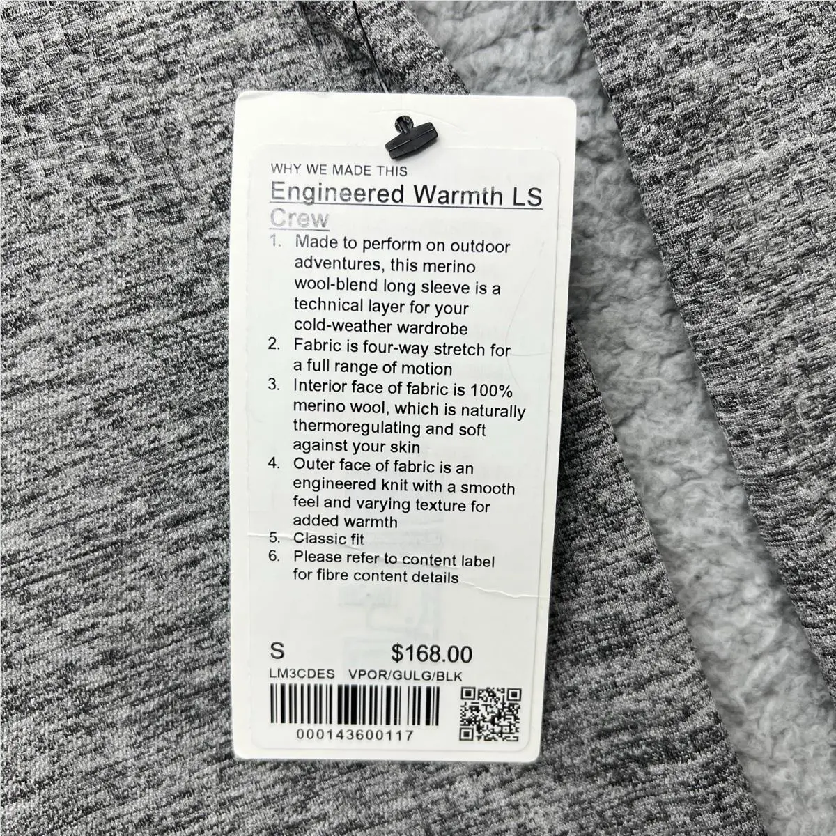 Lululemon clothing - Gray 3