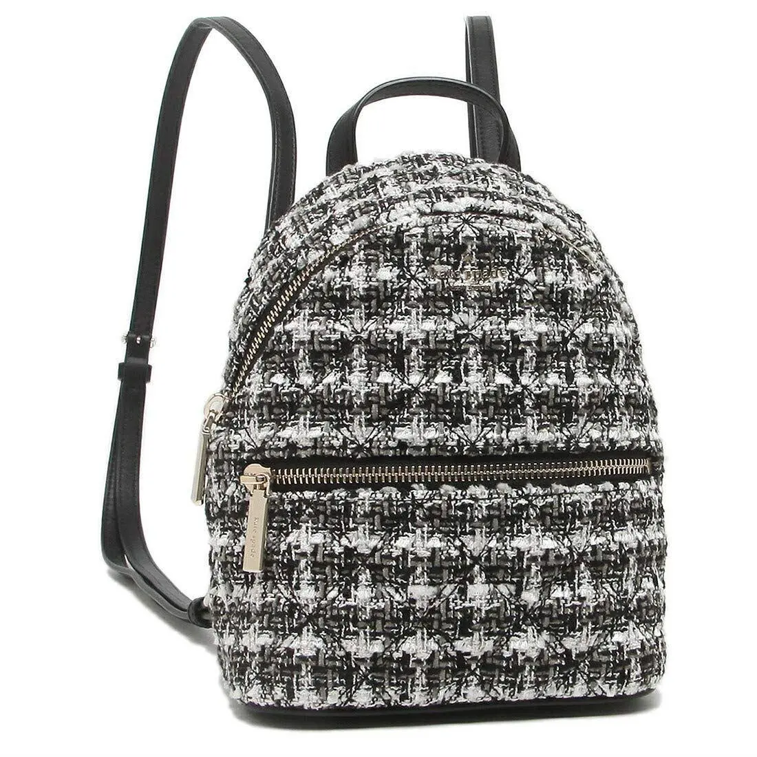 Kate Spade Women Bag Natalia Tweed Mini Convertible Backpack WKRU7079-098