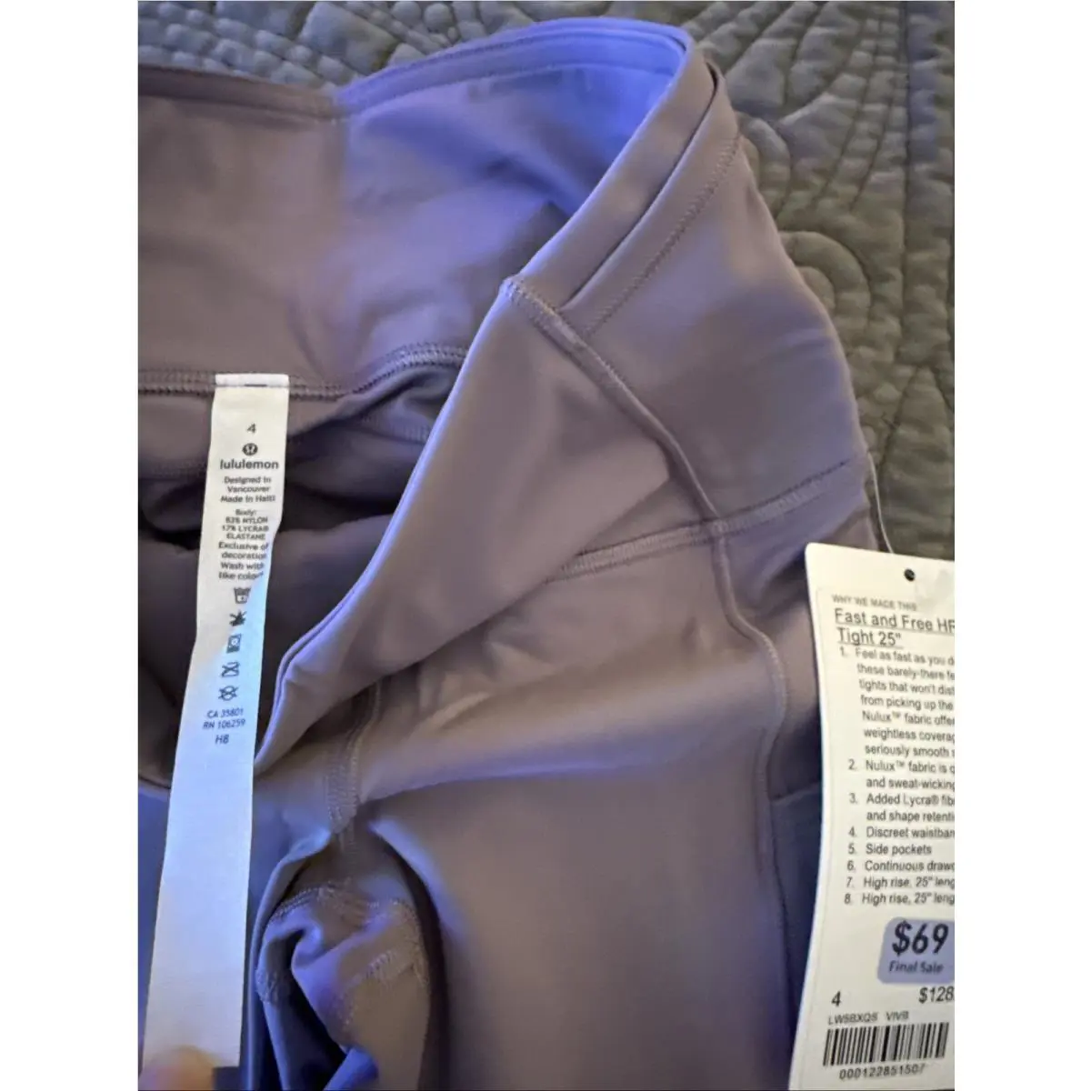 Lululemon clothing - Violet Verbena 3