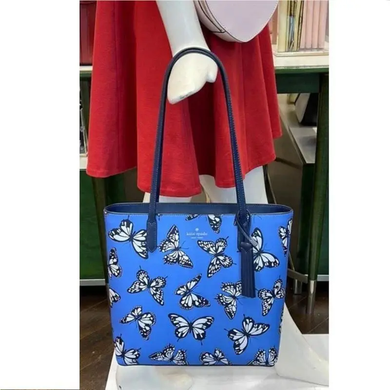 Kate Spade Women Bag Jana Butterfly Sky P Tote KB647-960