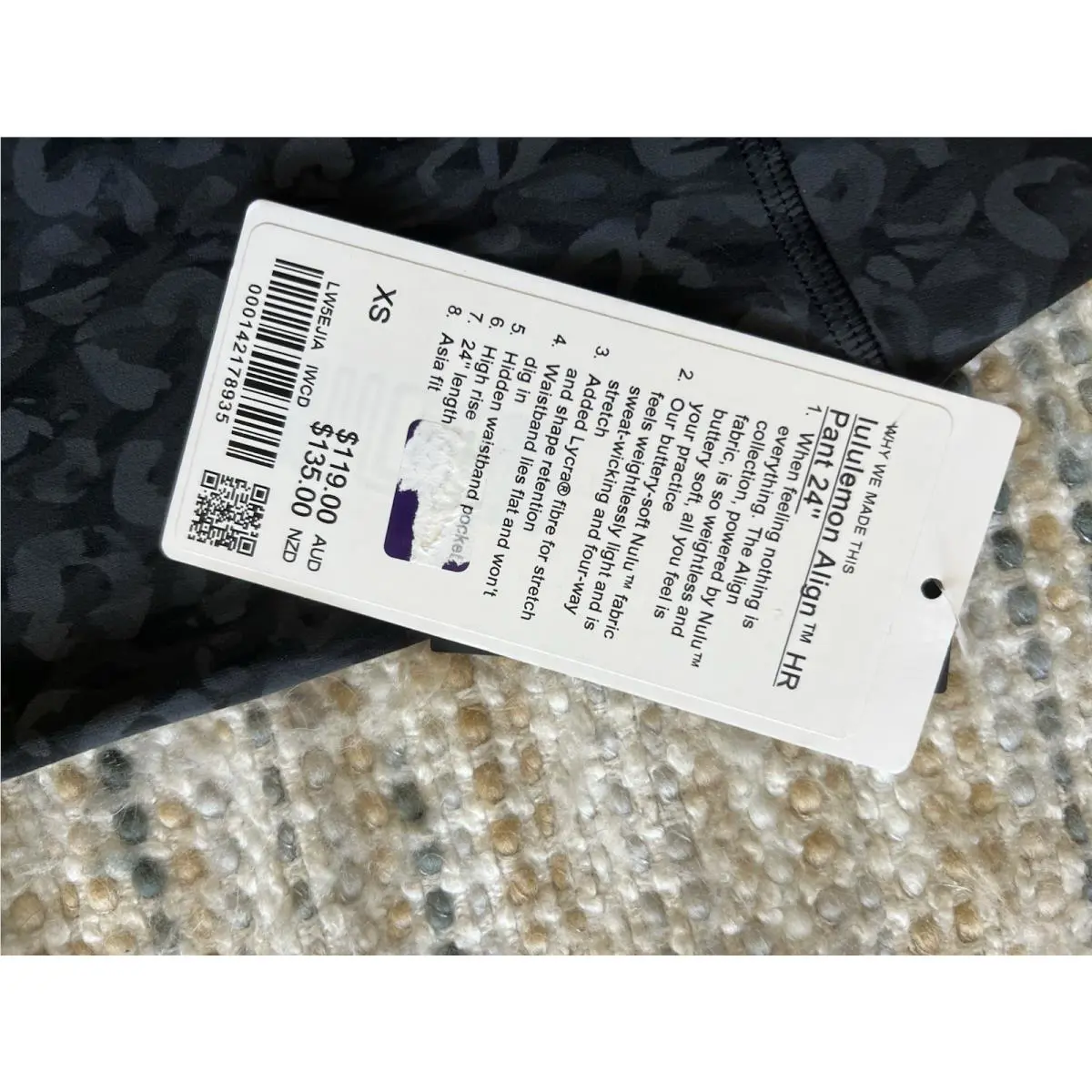 Lululemon clothing - Camo/Black/Grey 0