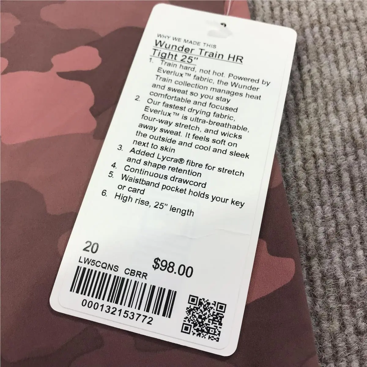 Lululemon clothing - Pink 2