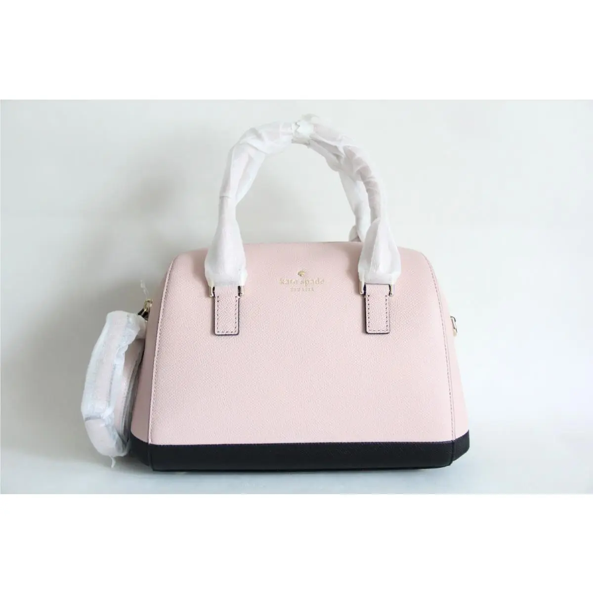 Kate Spade Greene Street Seline Leather Satchel AU Naturel Black