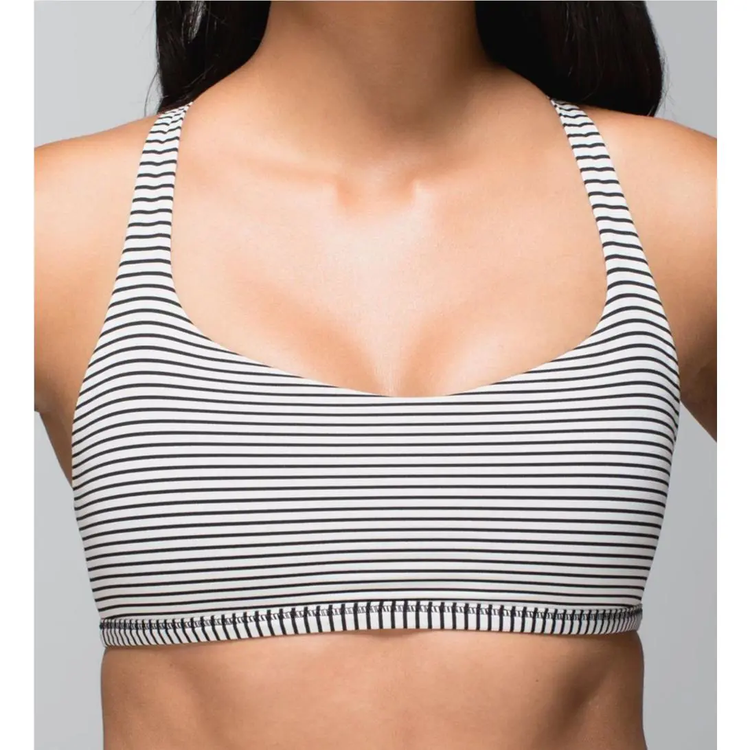 Lululemon clothing - Multicolor, LULU Name: HYPER STRIPE BLACK GHOST, LULU Code: HYBH 0
