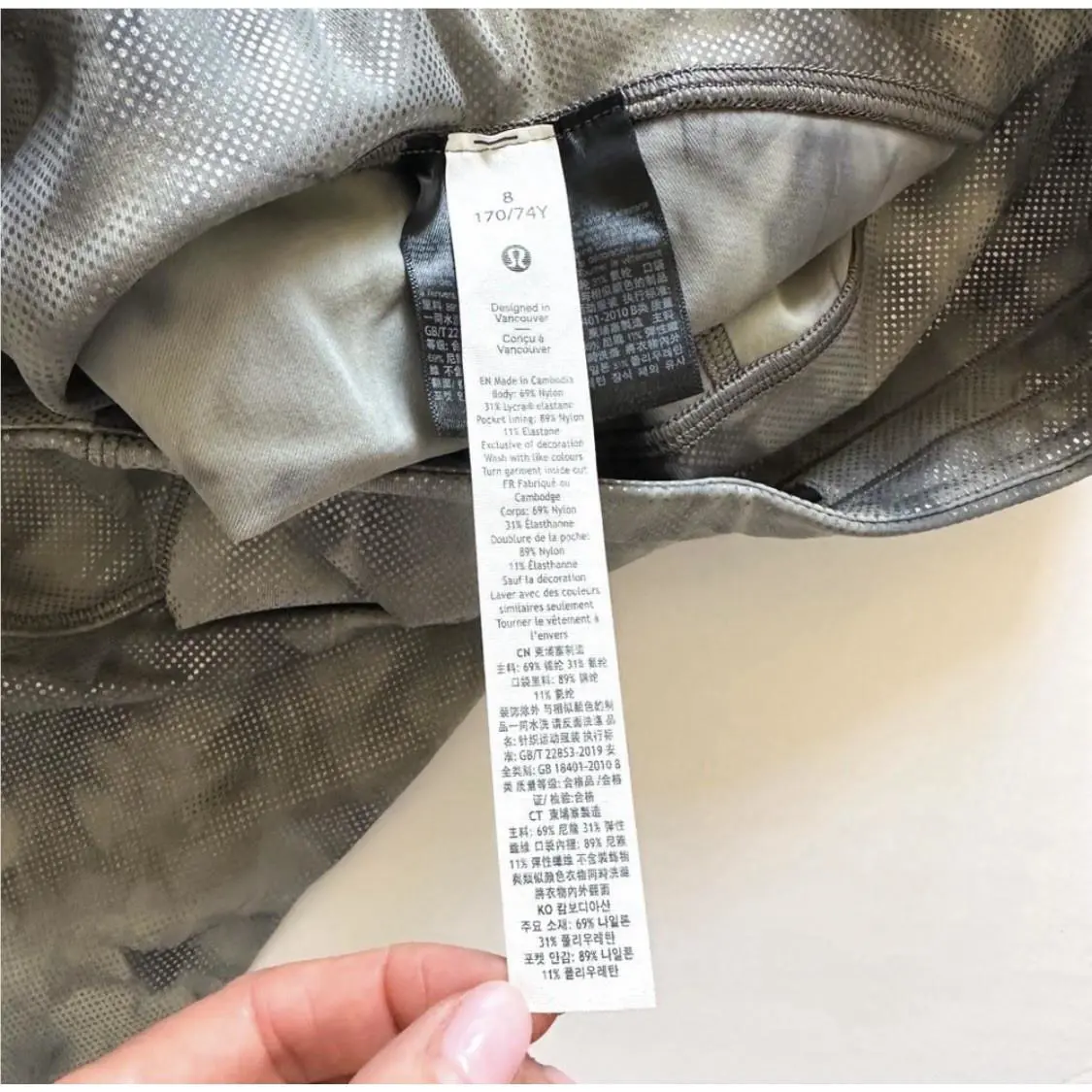 Lululemon clothing - Silver 3