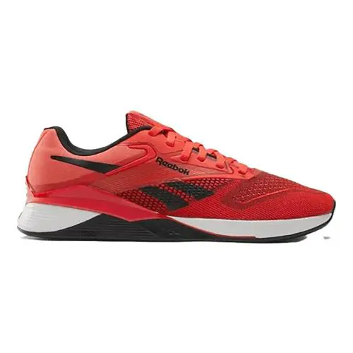Reebok Men`s Nano X4 Dynred/black/purgry Cross Training Shoes - 100074181 - Red