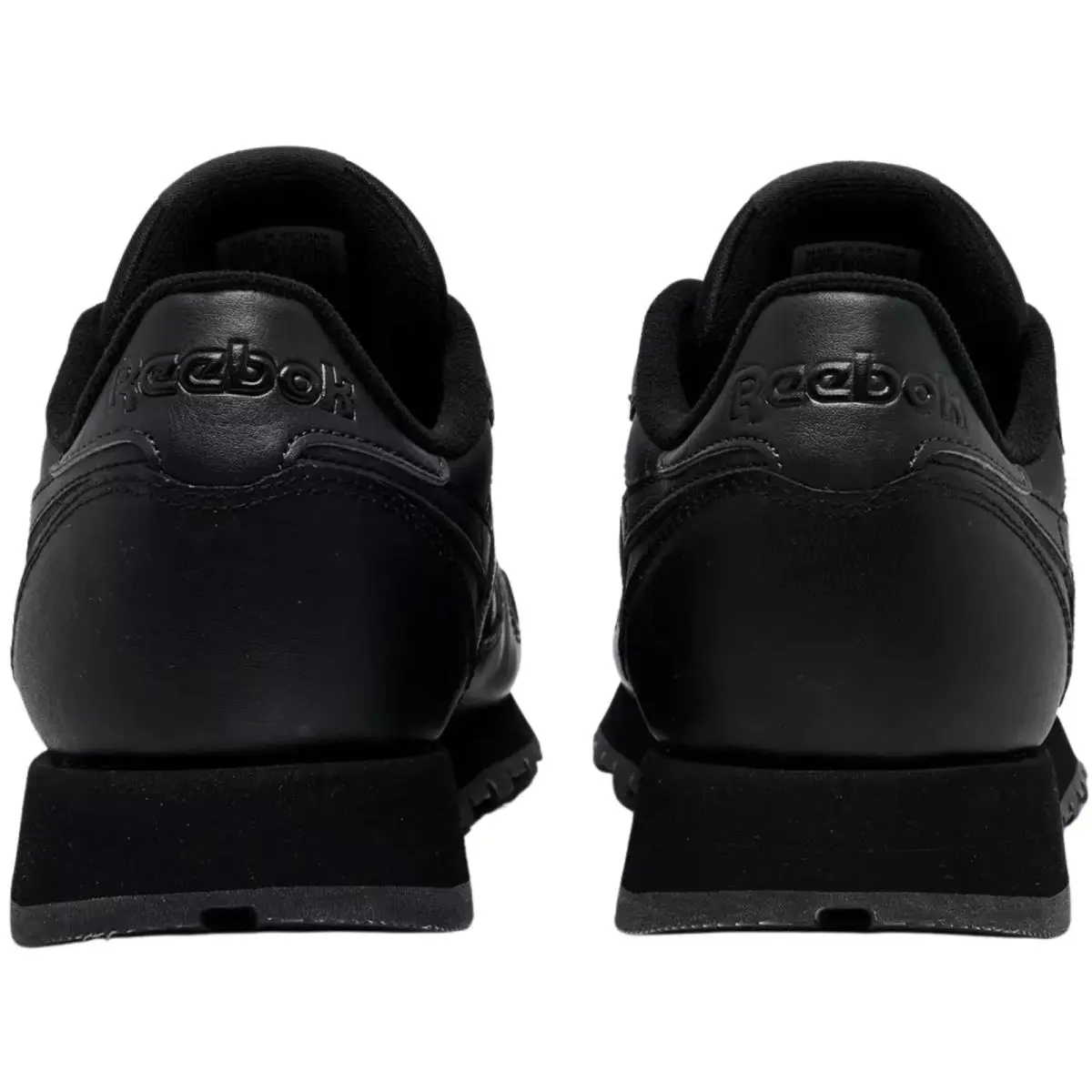 Reebok shoes - Reebok Classic Leather - Classic Leather - Black/Black/Grey 1