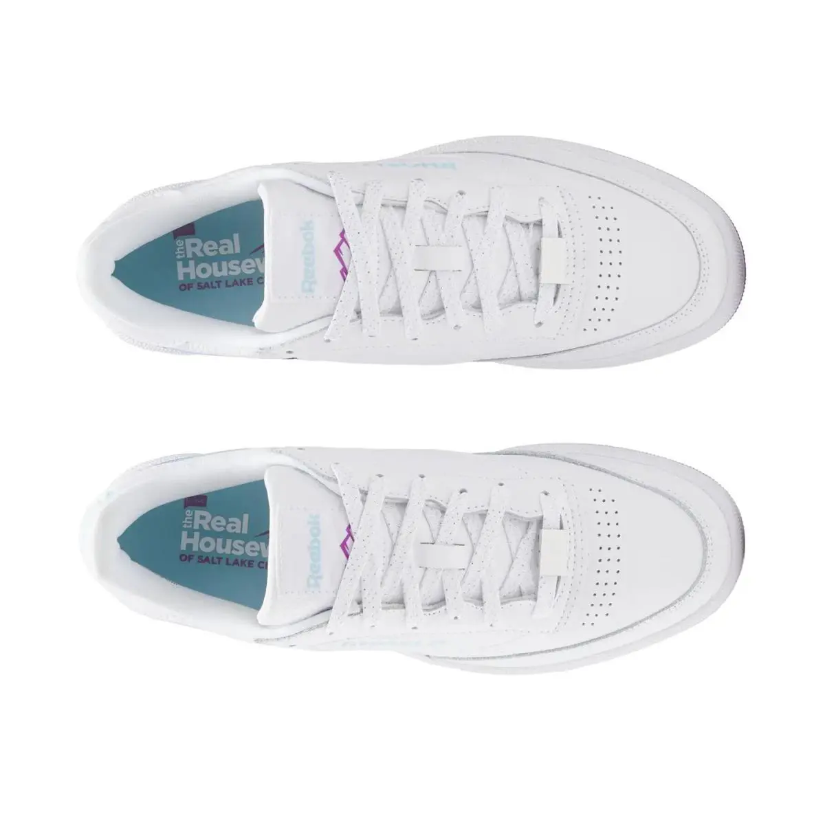 Reebok shoes - White/Purple 3