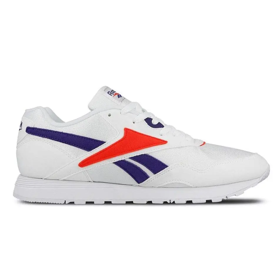 Reebok shoes - White/Team Purple/Neon Red 1