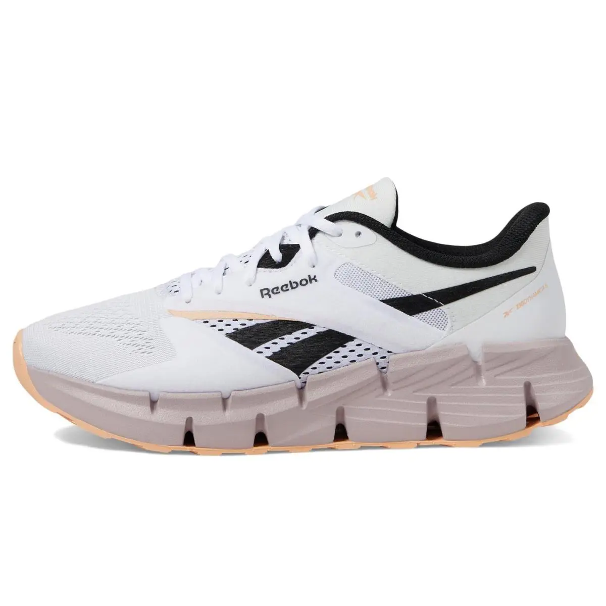 100074909/IF8298 Womens Reebok Zig Dynamica 5 - Ftwwht/Ashlil/Cblack