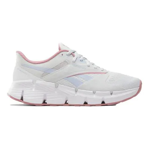 Reebok Women`s Zig Dynamica 5 Moon/white/dustyrose Running Shoes - 100210044 - White