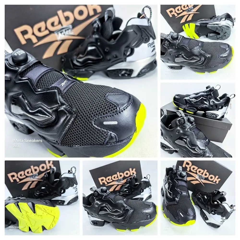 Reebok shoes - Reebok Instapump Fury - Instapump Fury - 100208650 - Black (UPC: 197323635184) 1