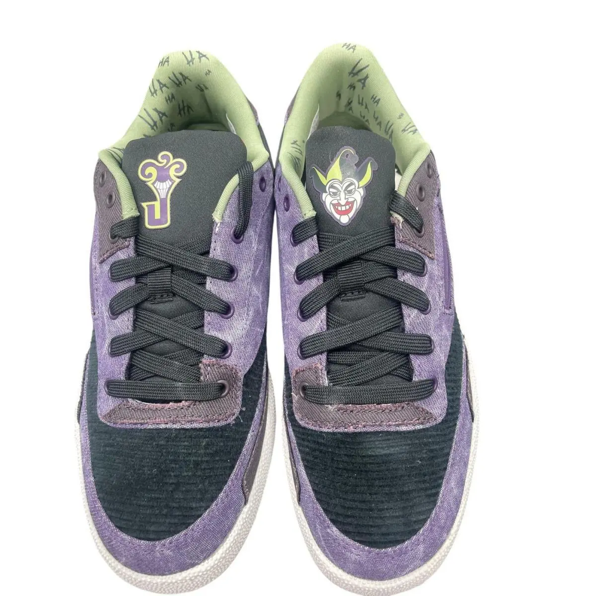 Reebok Men Club C 85 Joker DC Comics Sneaker HQ4573 Purple Shade/white Size 7